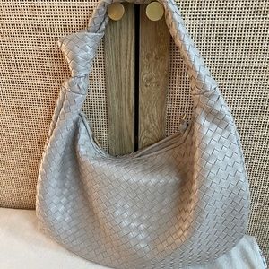 Melie Bianco Brigitte Large Satchel in ivory